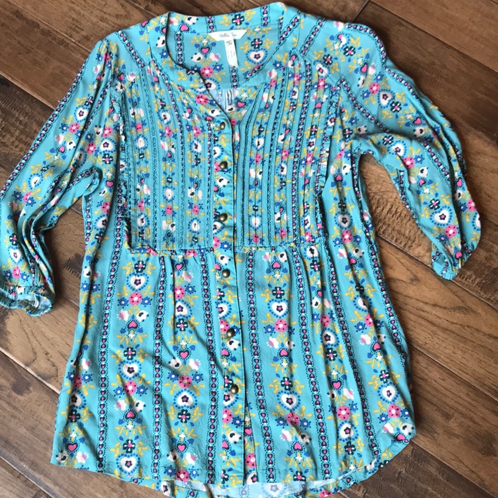 Matilda Jane ladies blouse tunic size small
